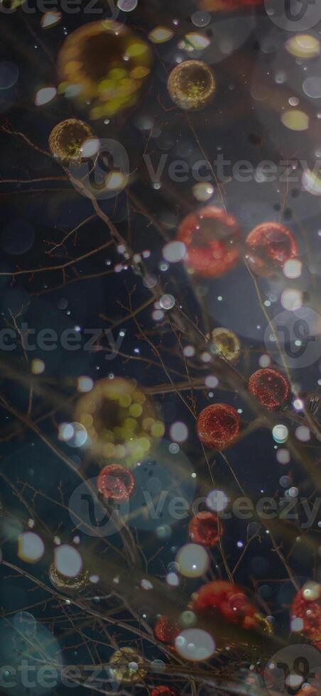 Abstract background pattern, presentation cover illustration, geometric texture with sparkles and fireworks close view photo