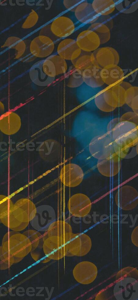 Abstract background pattern, presentation cover illustration, geometric texture with sparkles and fireworks close view photo