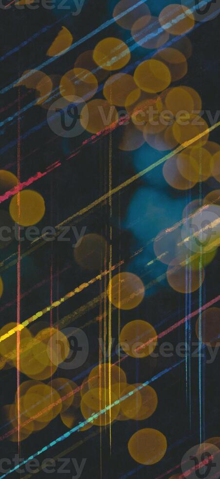 Abstract background pattern, presentation cover illustration, geometric texture with sparkles and fireworks close view photo