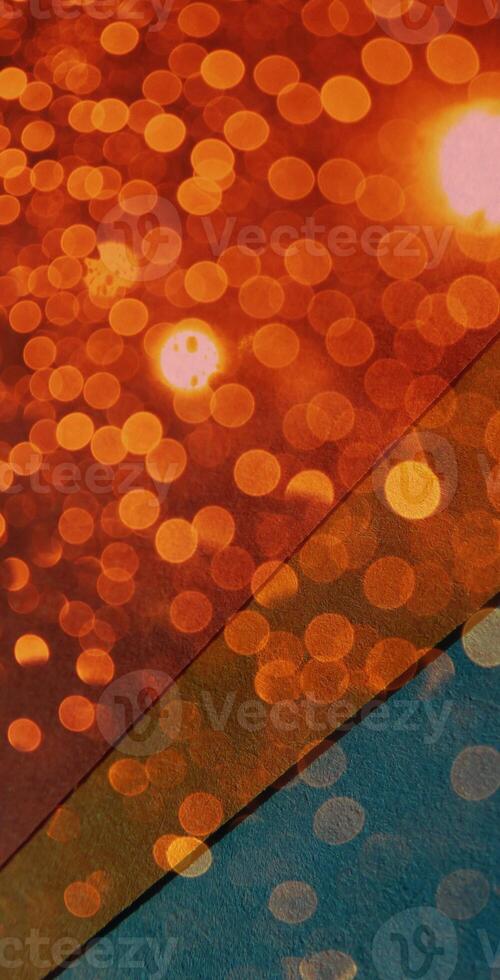Abstract background pattern, presentation cover illustration, geometric texture with sparkles and fireworks close view photo