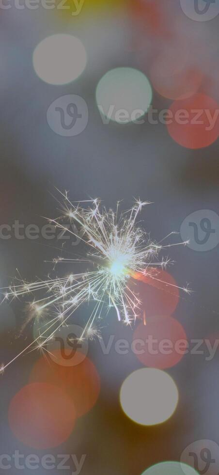 Abstract background pattern, presentation cover illustration, geometric texture with sparkles and fireworks close view photo