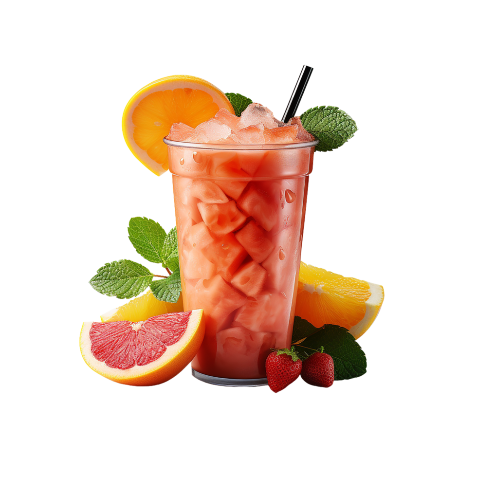 ai généré jus, jus png, fruit jus avec transparent Contexte png