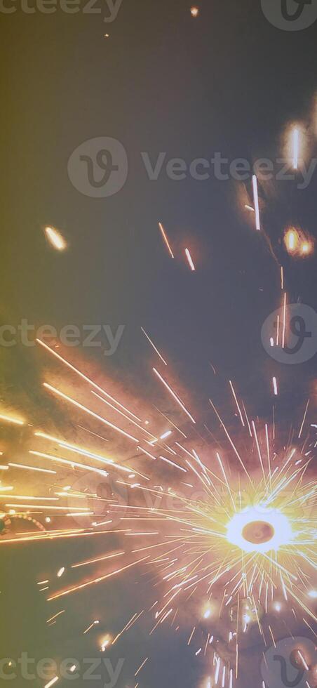 Abstract background pattern, presentation cover illustration, geometric texture with sparkles and fireworks close view photo
