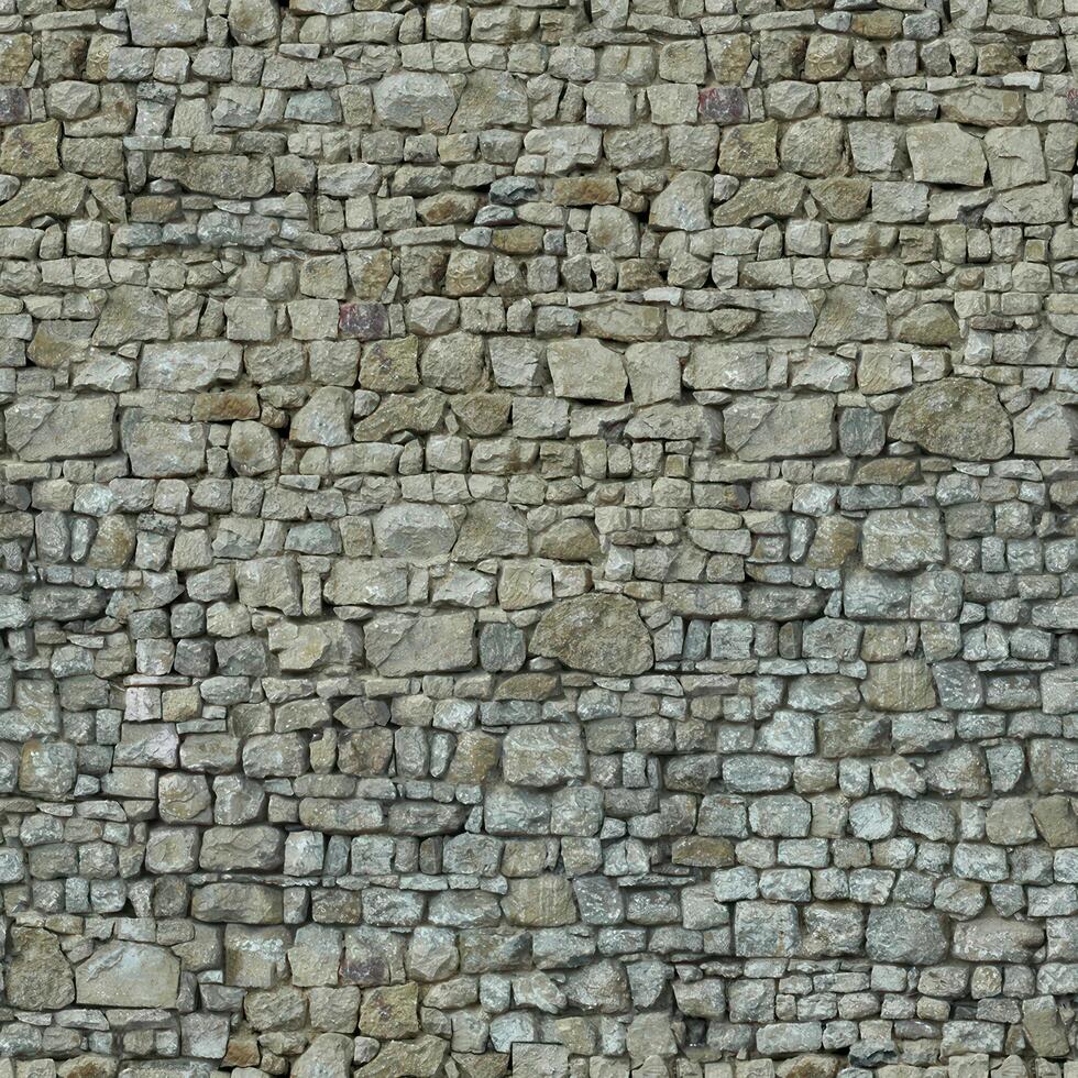 antiguo pared Roca textura y antecedentes con rústico losas diseño foto