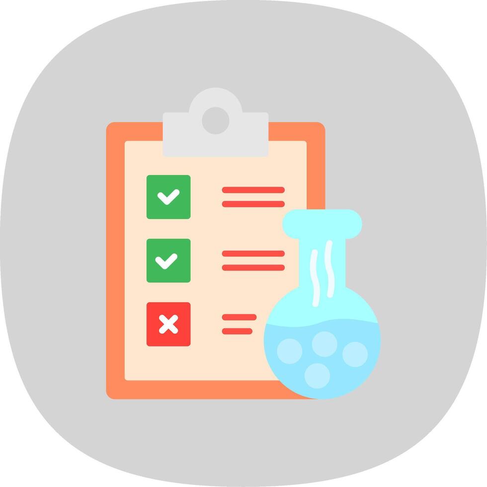 Data Flat Curve Icon vector