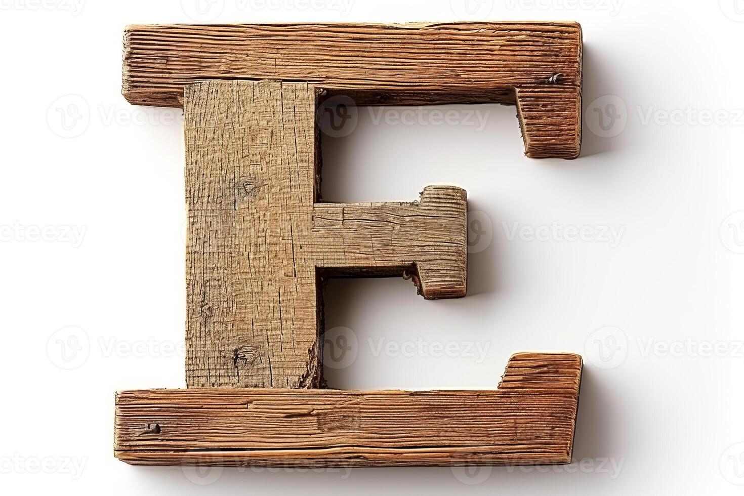 AI generated Bold, vibrant letter  e  on clean white background for design projects and typography enthusiasts. photo