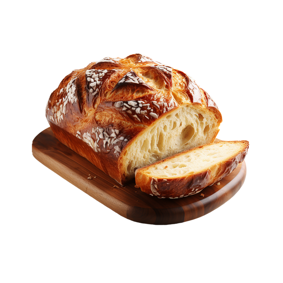 AI generated Bread, Bread With Transparent Background png