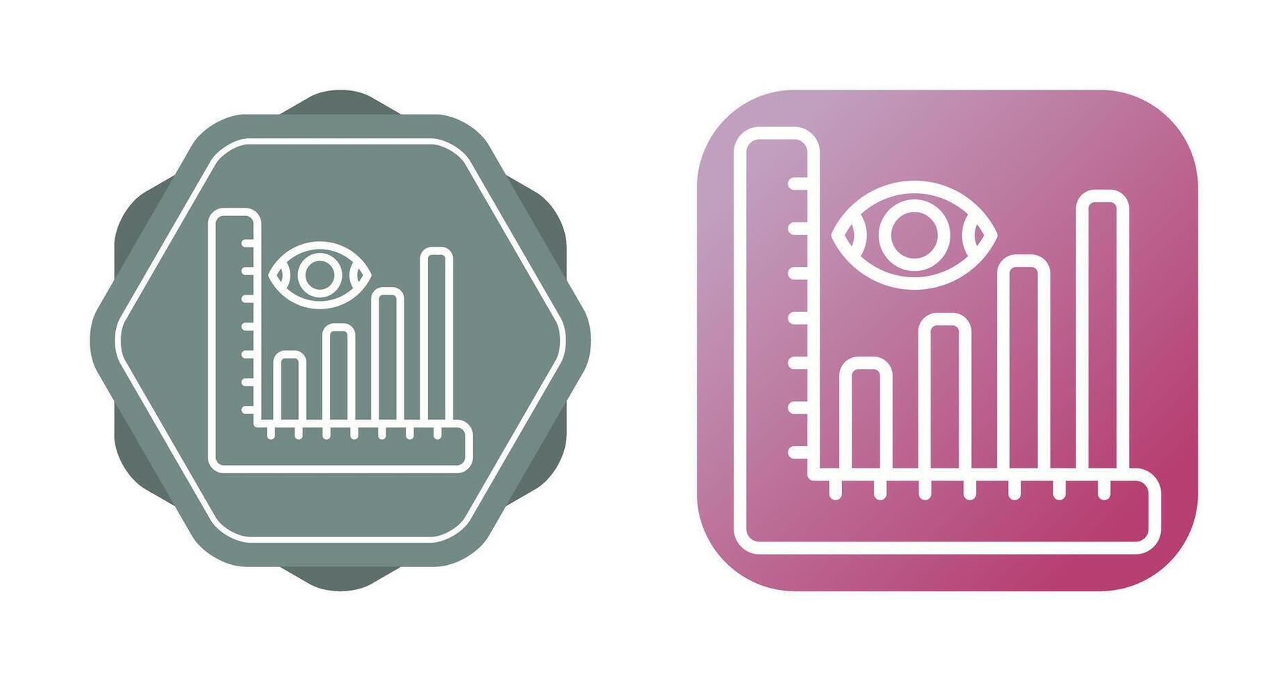 descriptivo analítica vector icono