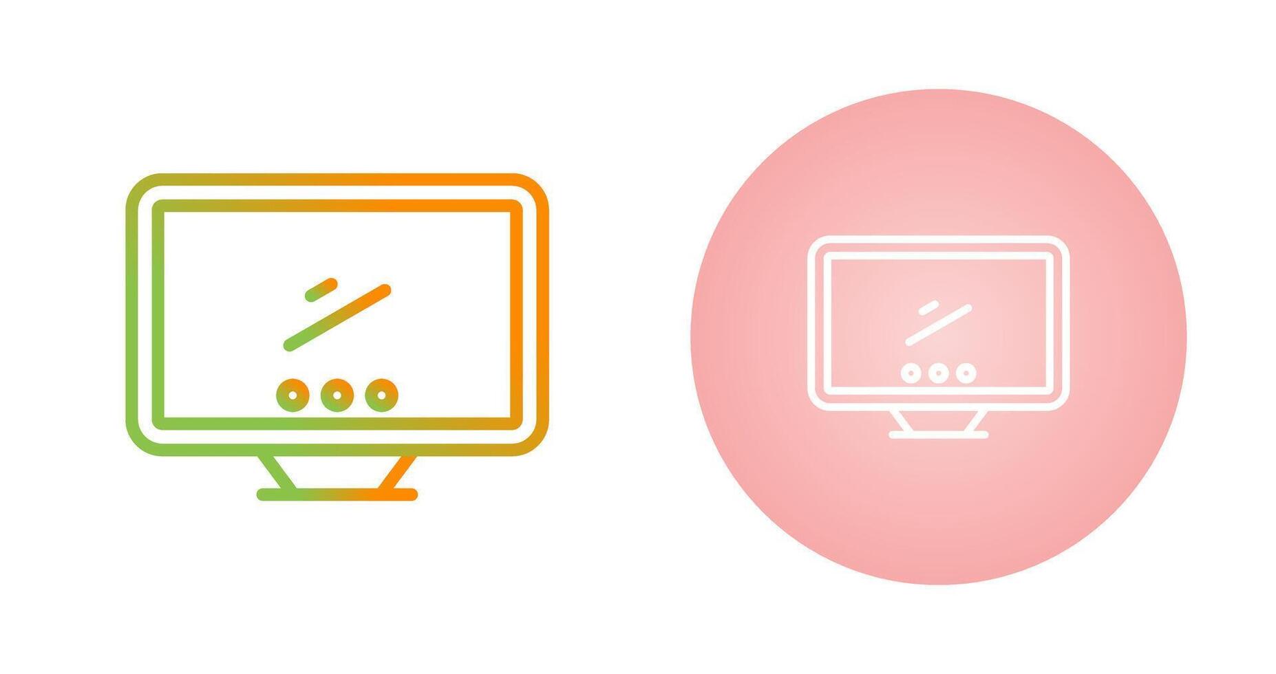 Desktop Vector Icon