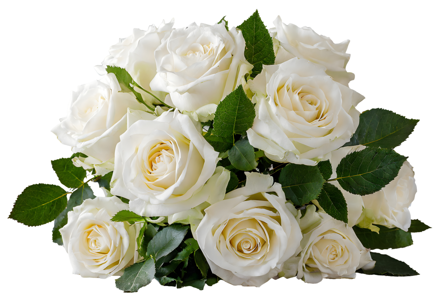 floreciente nupcial ramo de flores blanco Rosa flores png