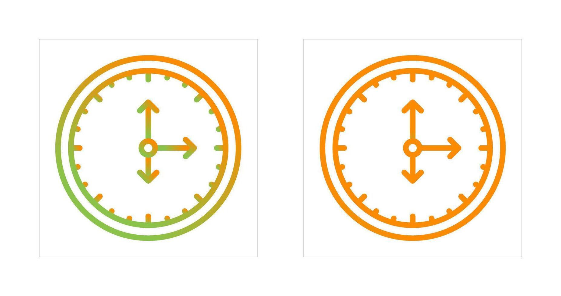 Clock Vector Icon