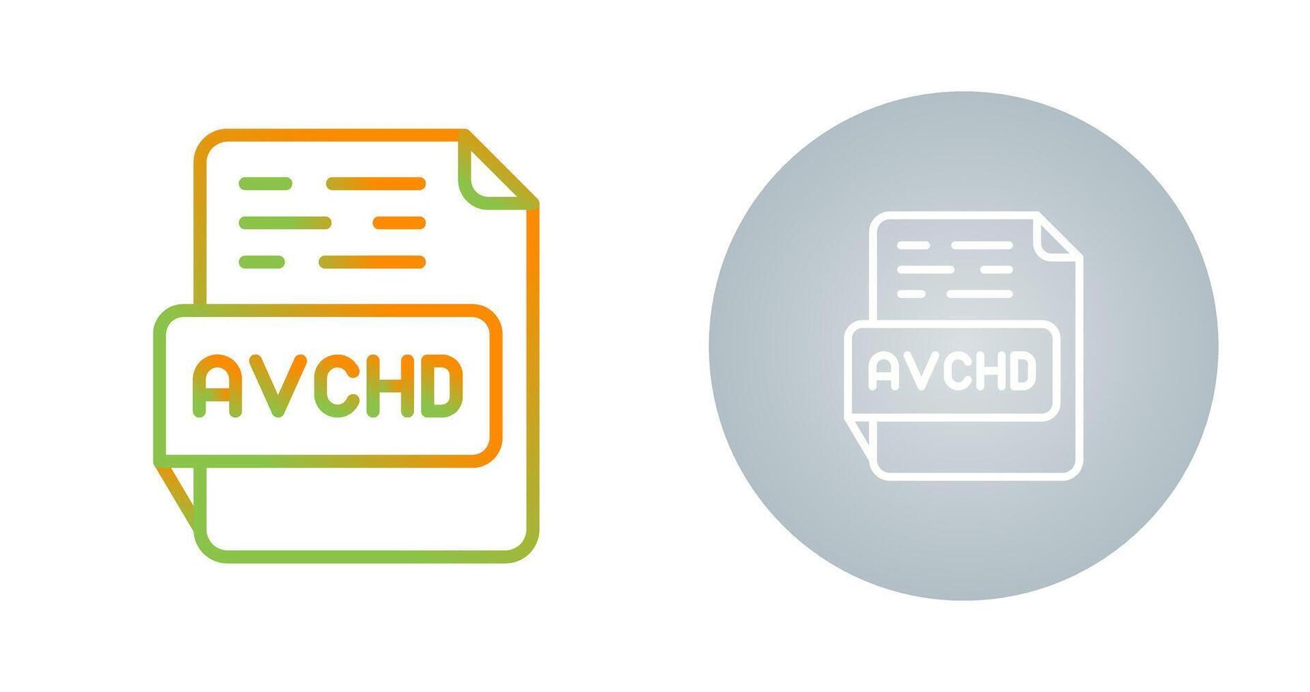 AVCHD Vector Icon