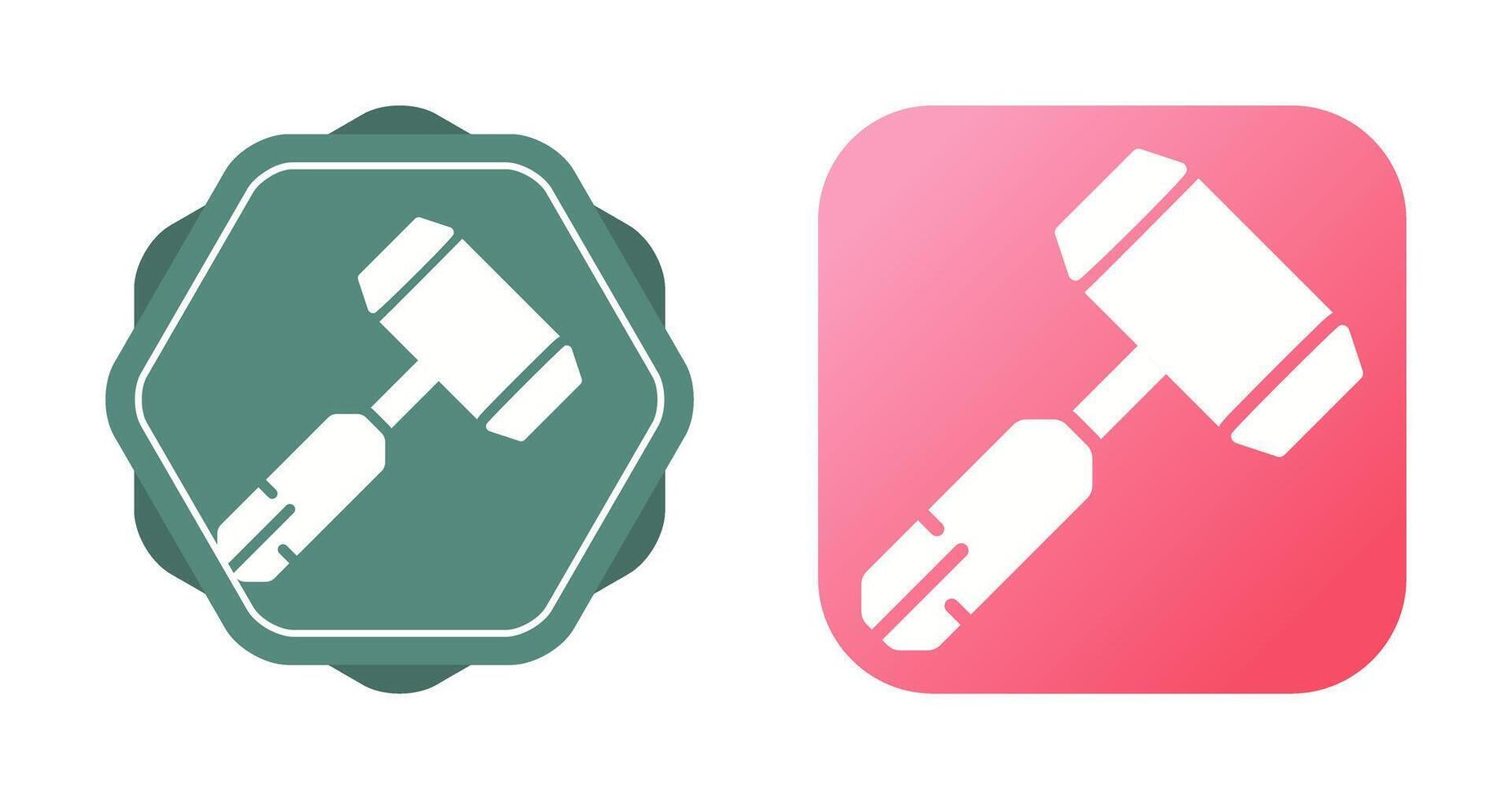 Electrician's Hammer Vector Icon