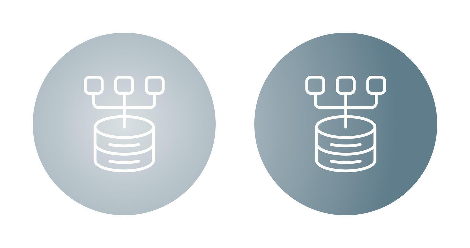 datos modelado vector icono
