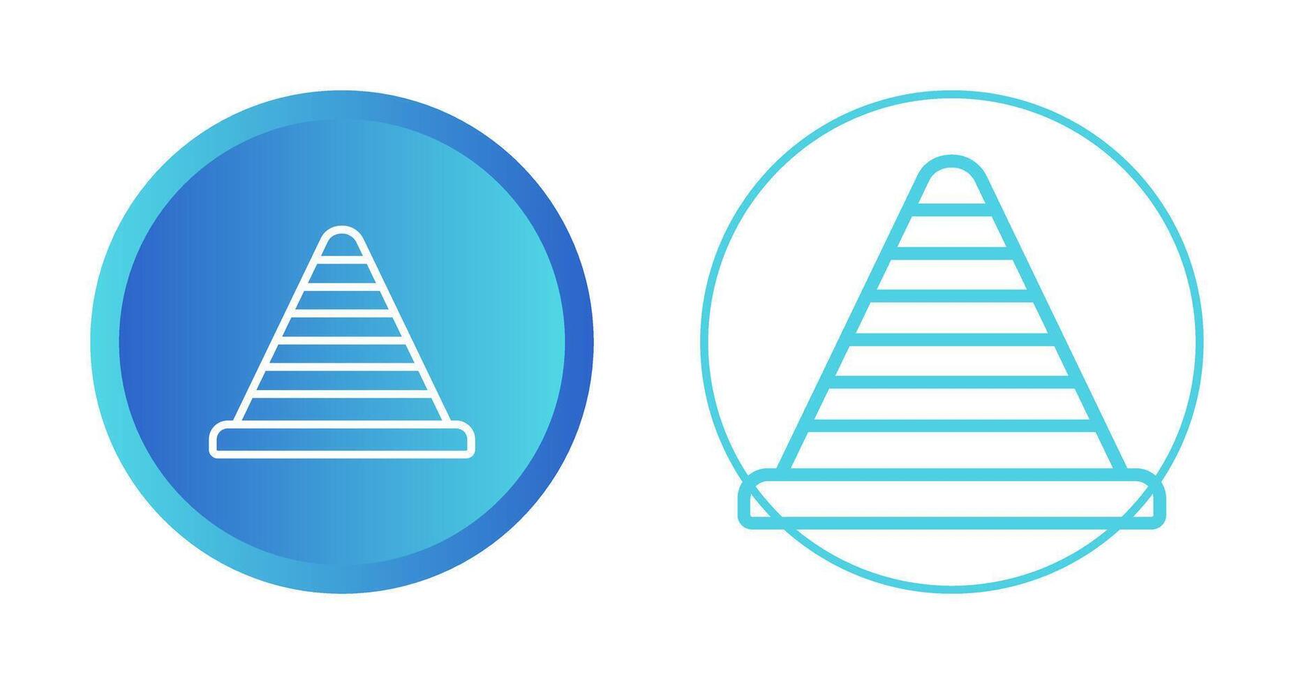 Traffic cone Vector Icon