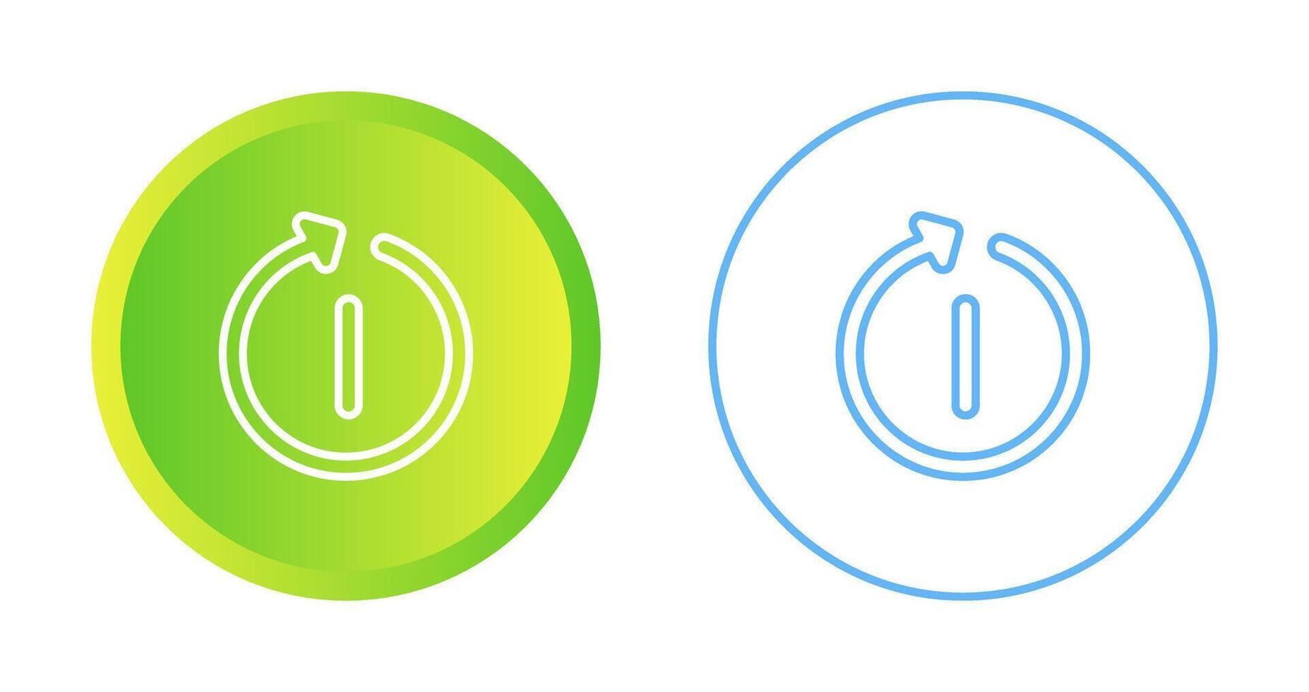 Restart Vector Icon