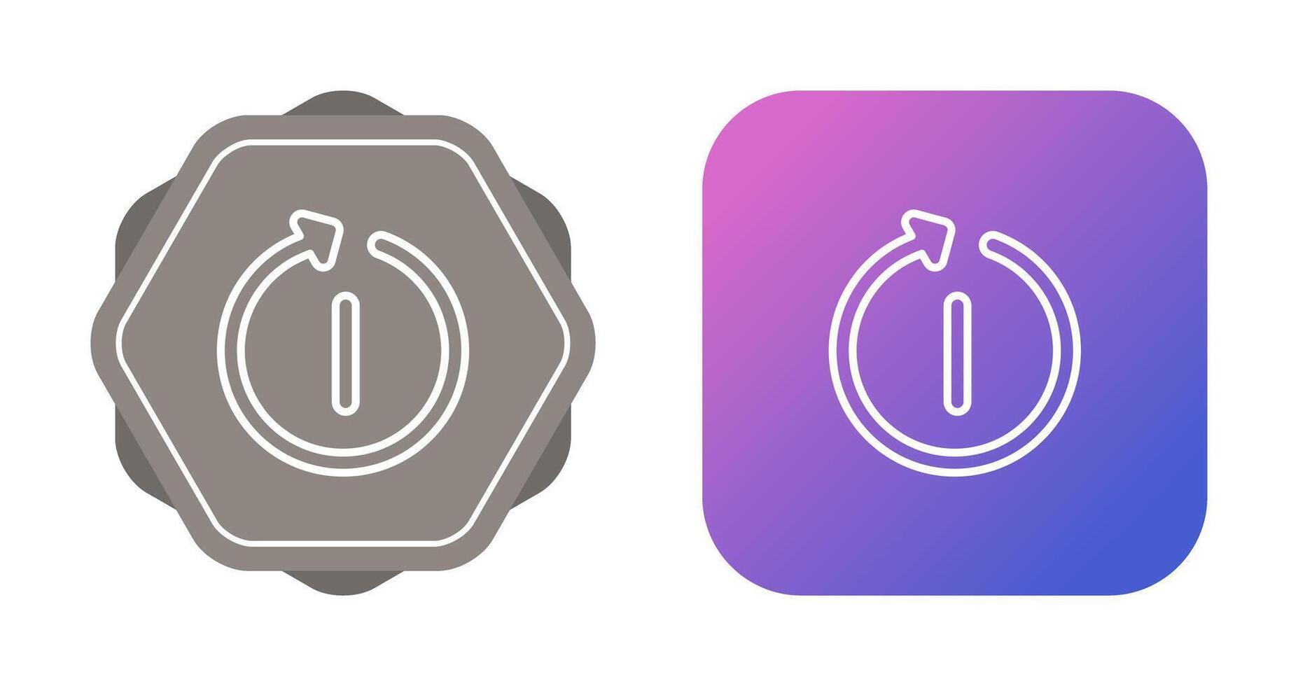 Restart Vector Icon