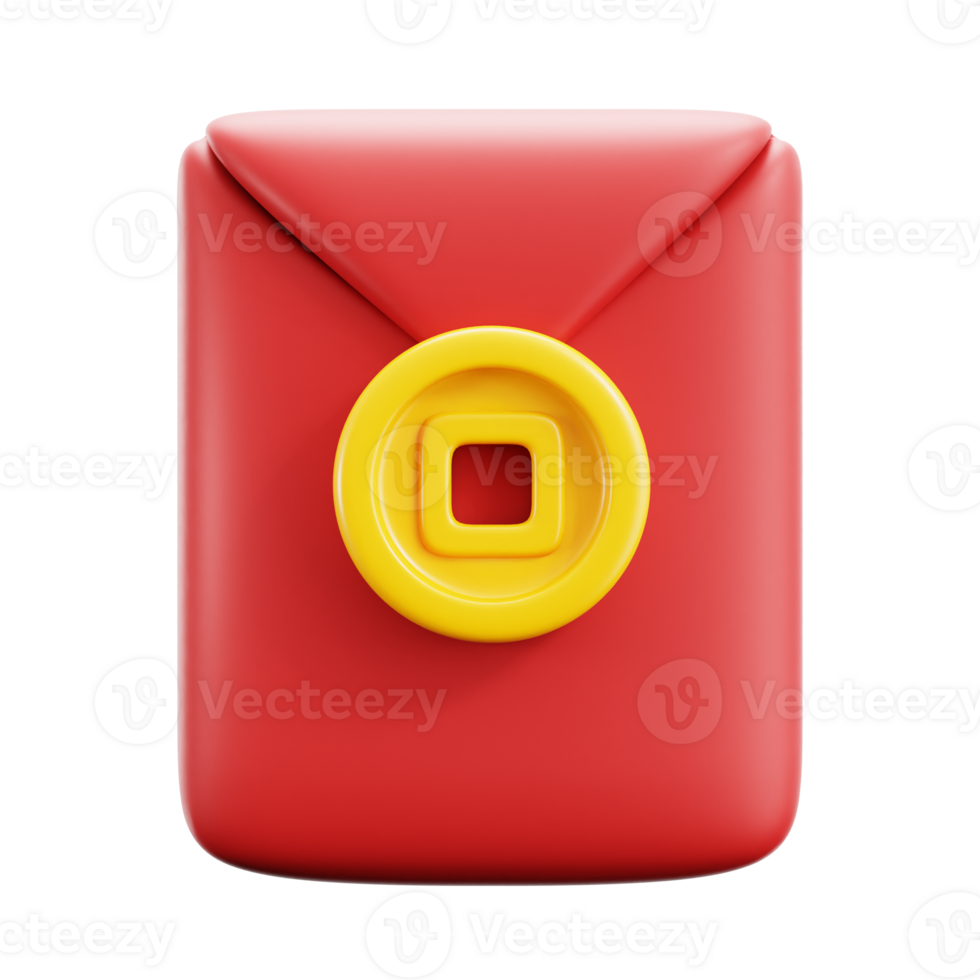 3D Angpao Icon png