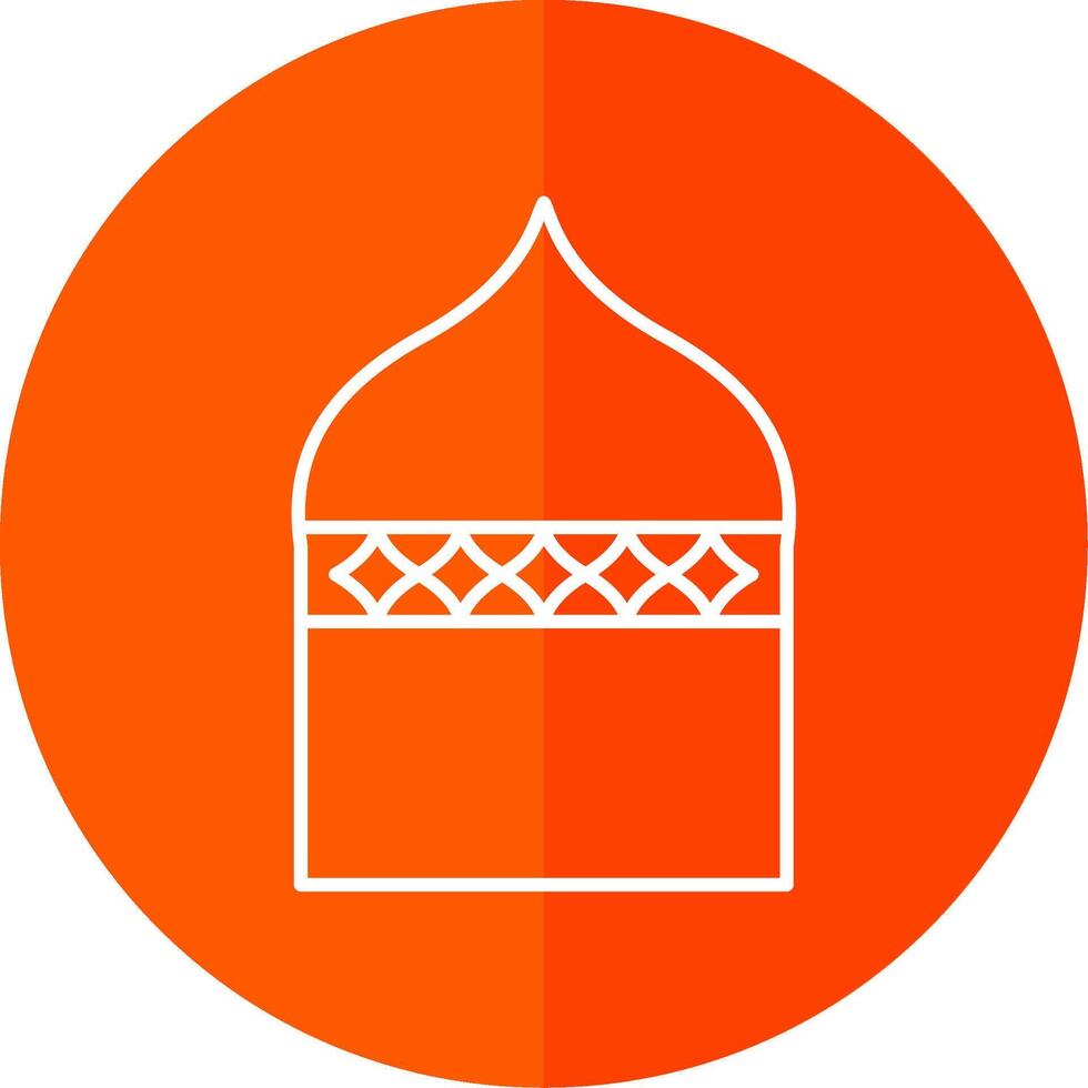 Islamic Architecture Line Red Circle Icon 39254403 Vector Art at Vecteezy