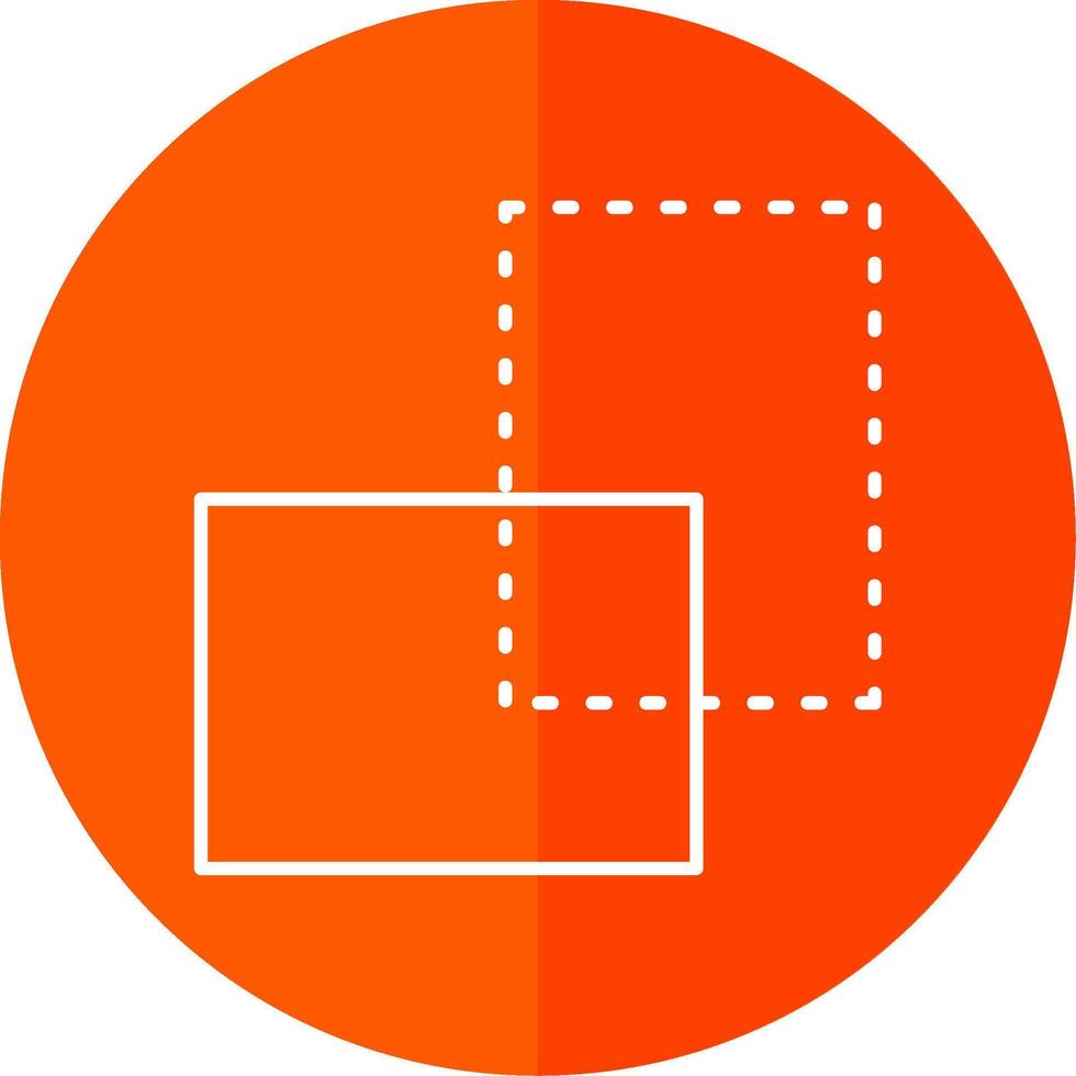 Transform Line Red Circle Icon vector
