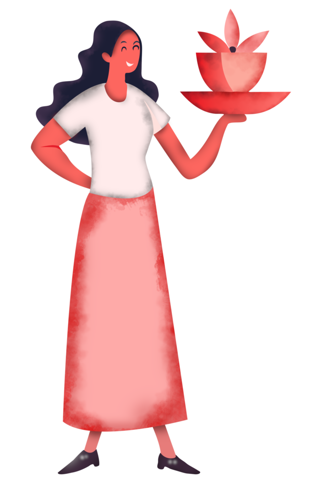 womens character or International Women's Day concept with happy multinational diverse women celebrate womens day. Struggling for freedom, independence, equality. style PNG