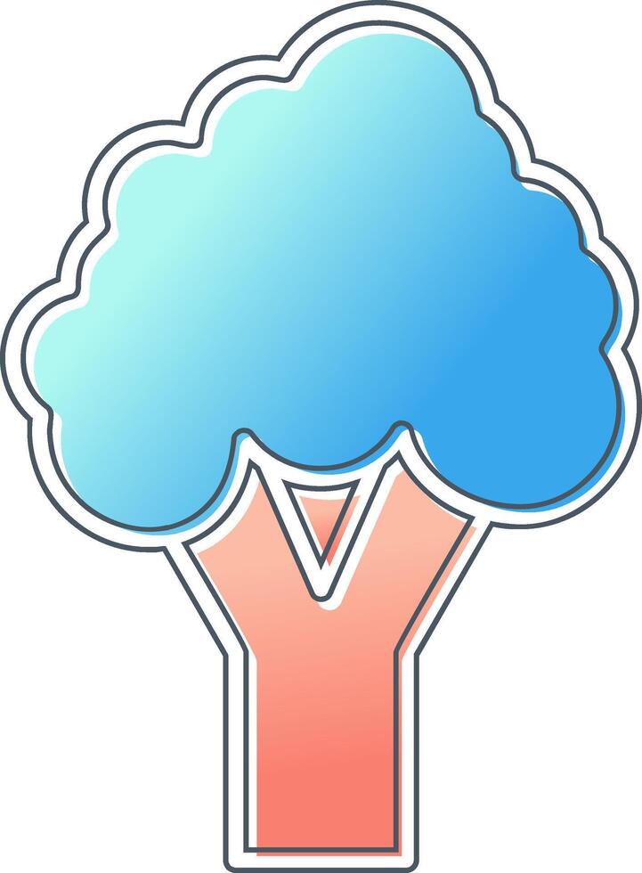 Broccoli Vector Icon