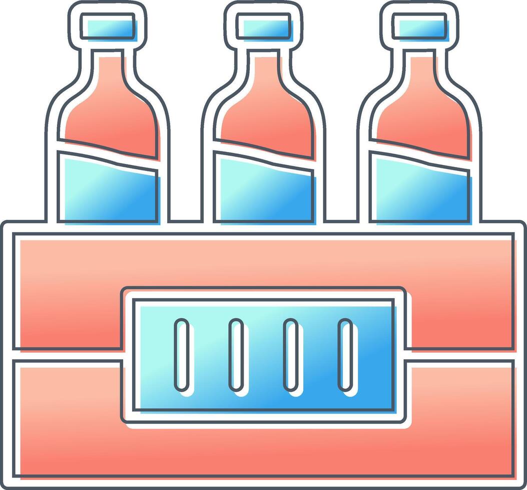 Water Bottles Vector Icon