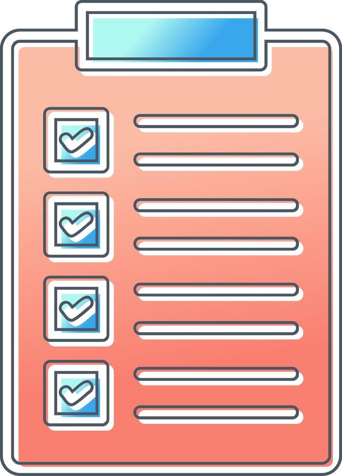 Check List Vector Icon