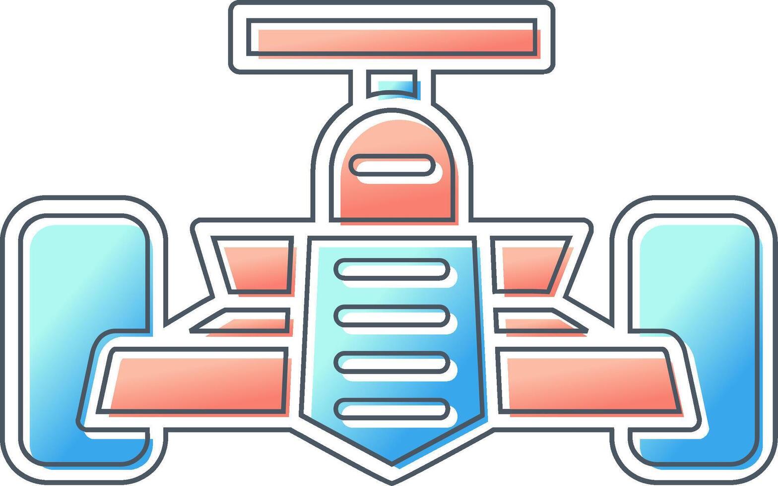 Racing Car Vector Icon