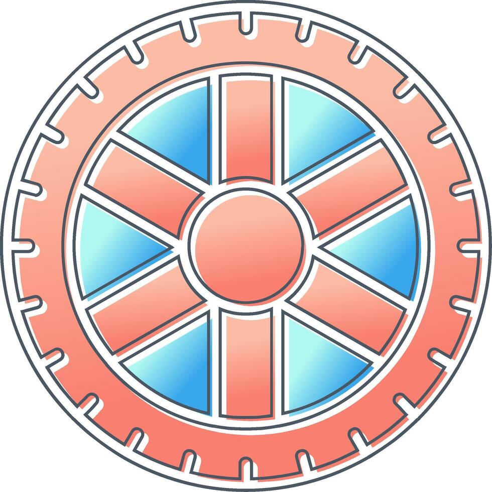 Tire Vector Icon