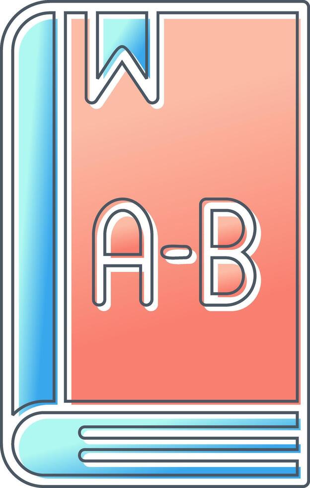 English Book Vector Icon