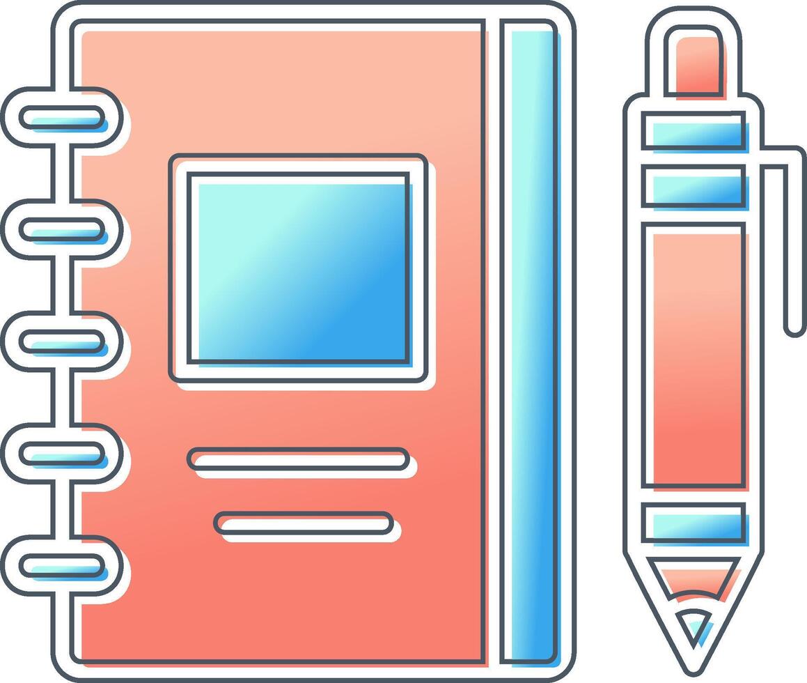 Sketchbook Vector Icon