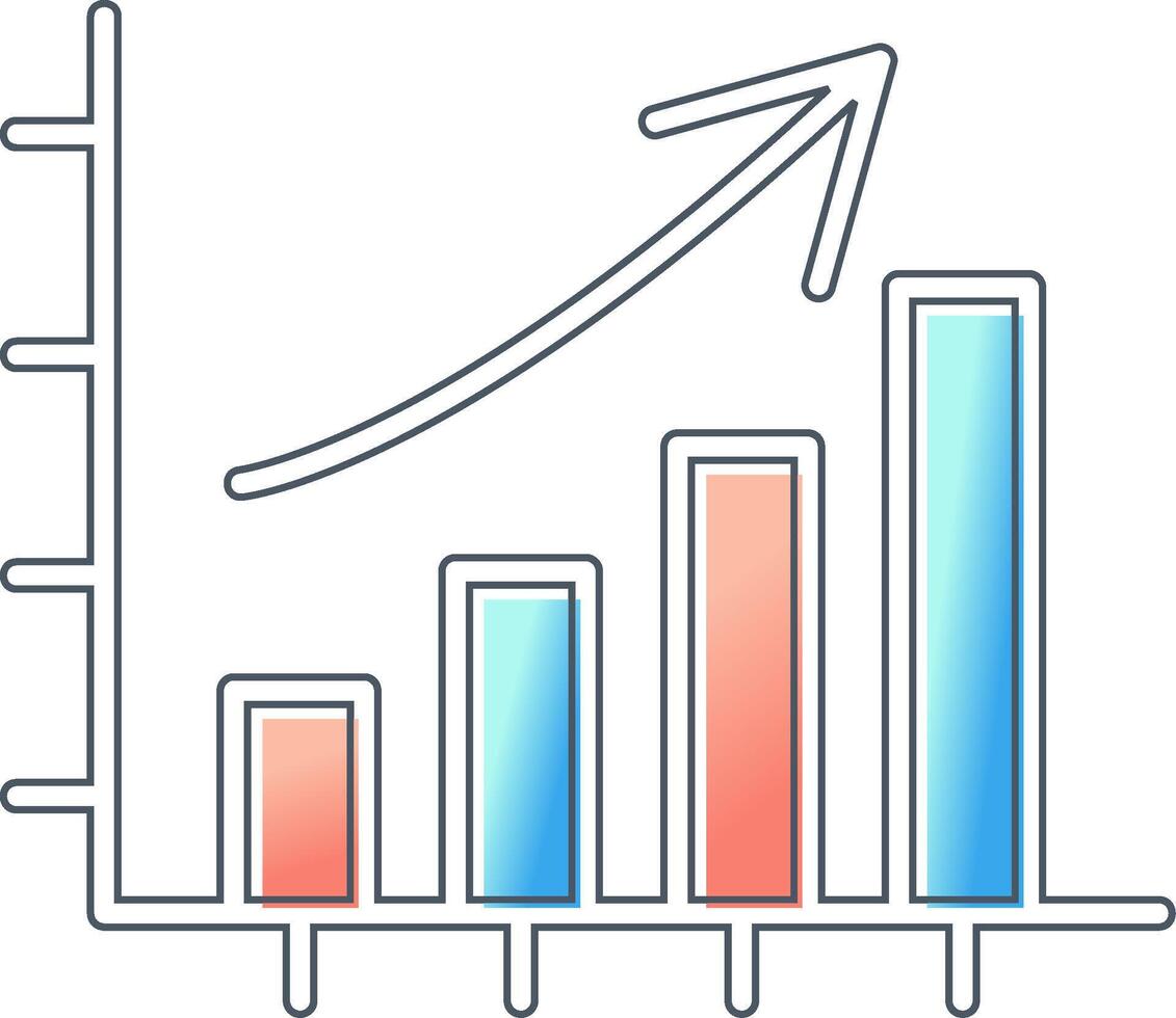 Bar Chart Vector Icon