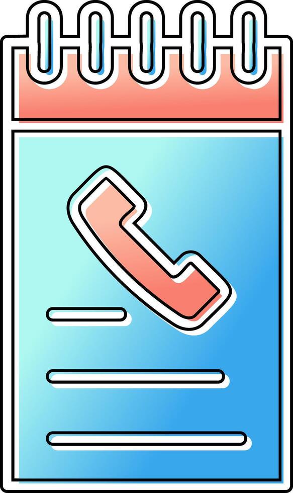 Notepad Vector Icon