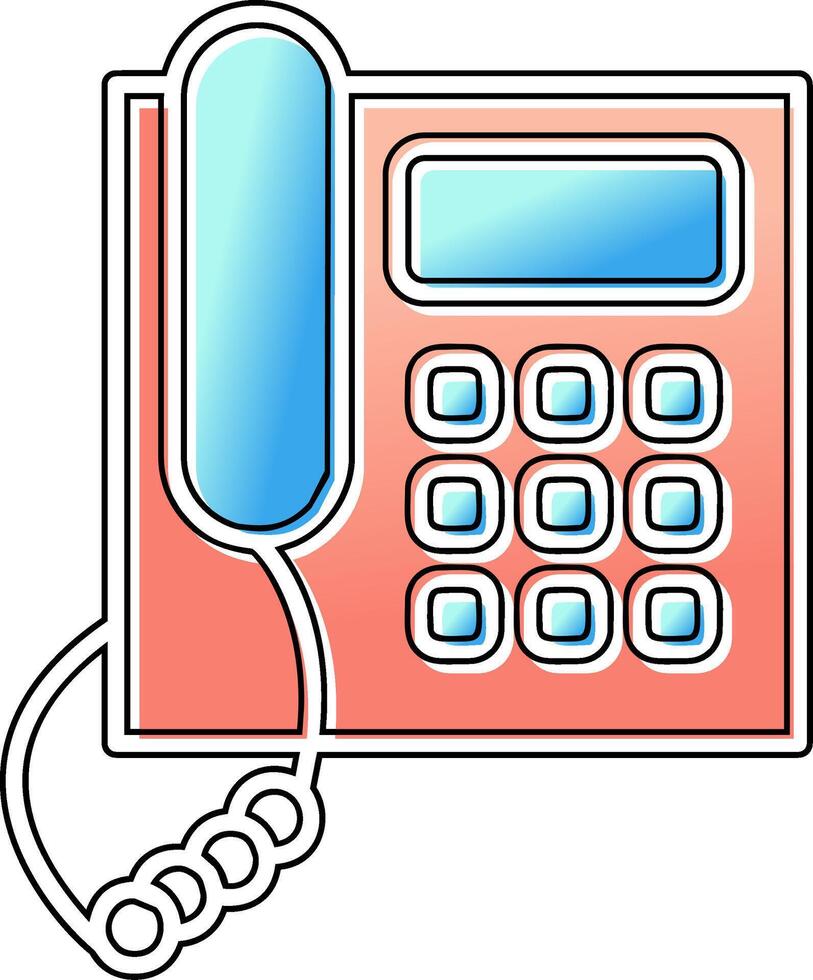 Telephone Vector Icon