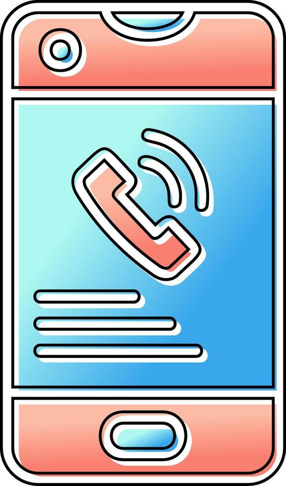 Phone Call Vector Icon