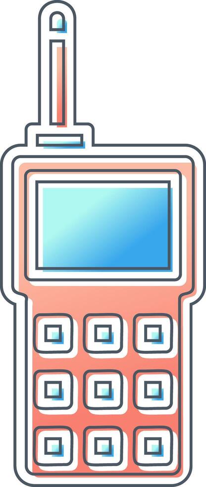 Walkie Talkie Vector Icon