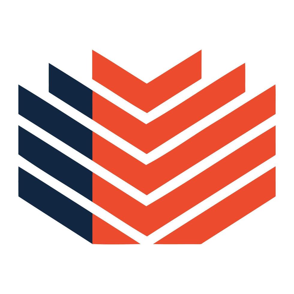 AI generated Simple Abstract Company Logo. Vector Illustration