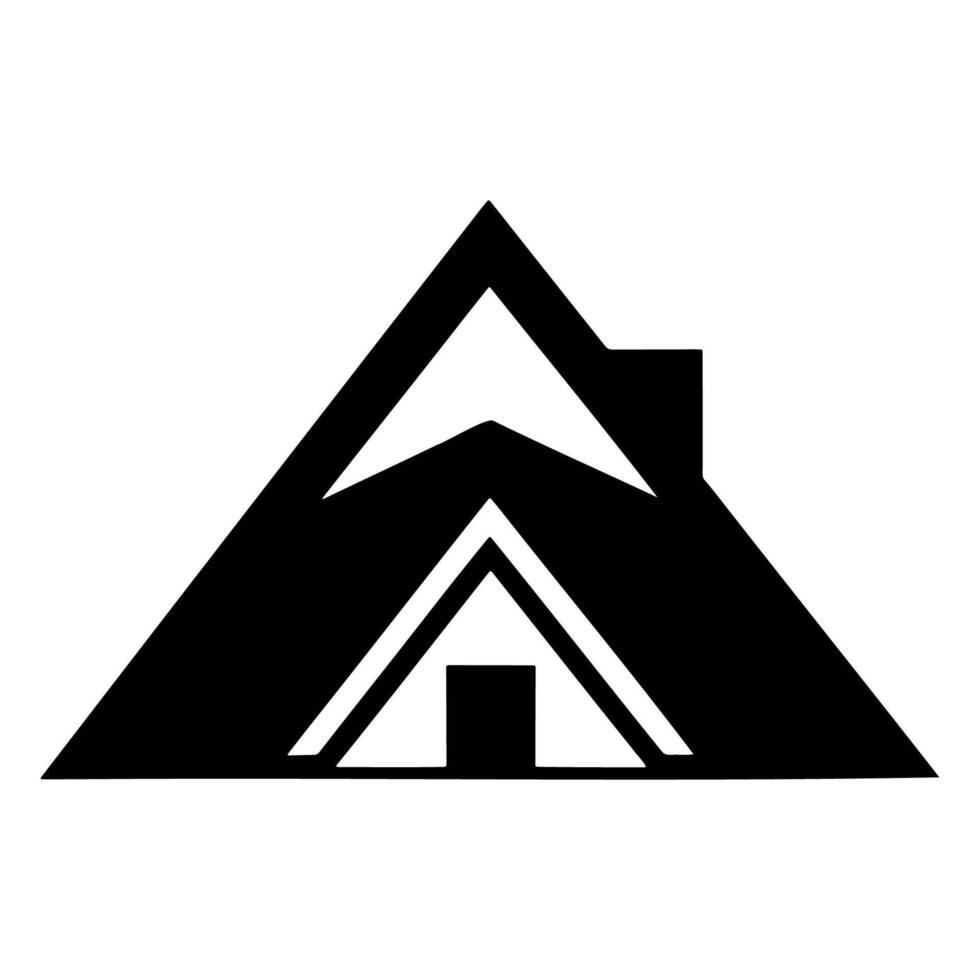 AI generated Real Estate Simple Vector Web Icon