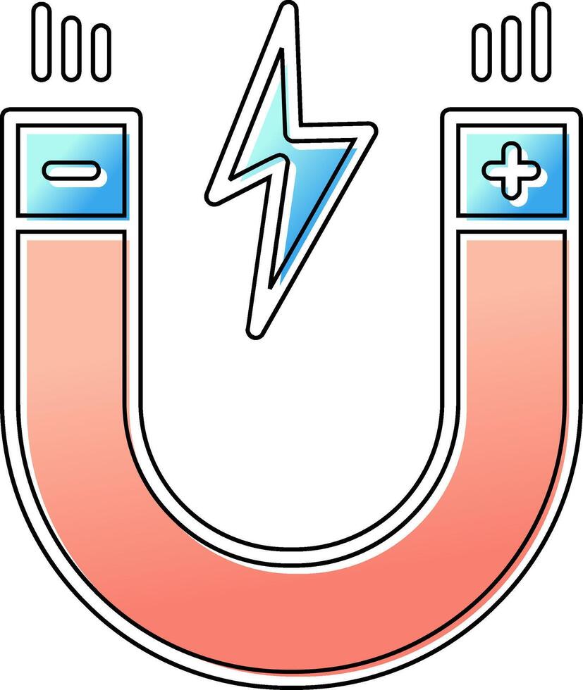 Magnetism Vector Icon