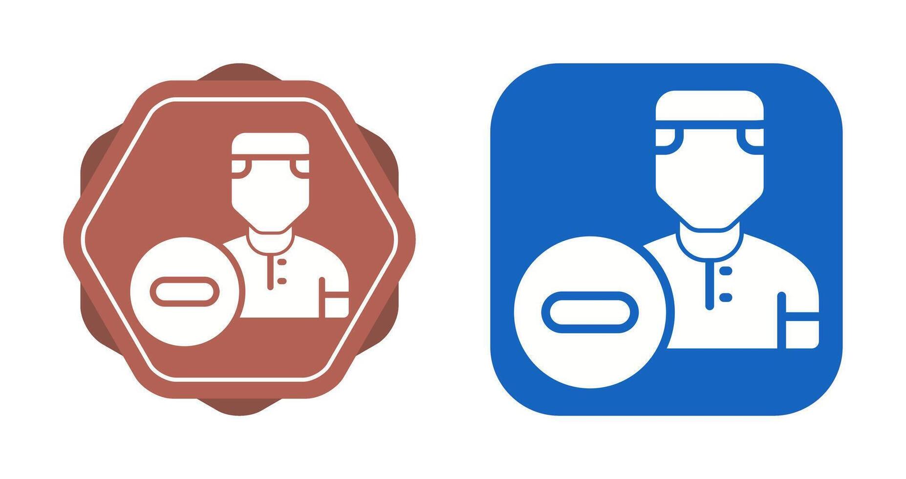 Minus User Vector Icon