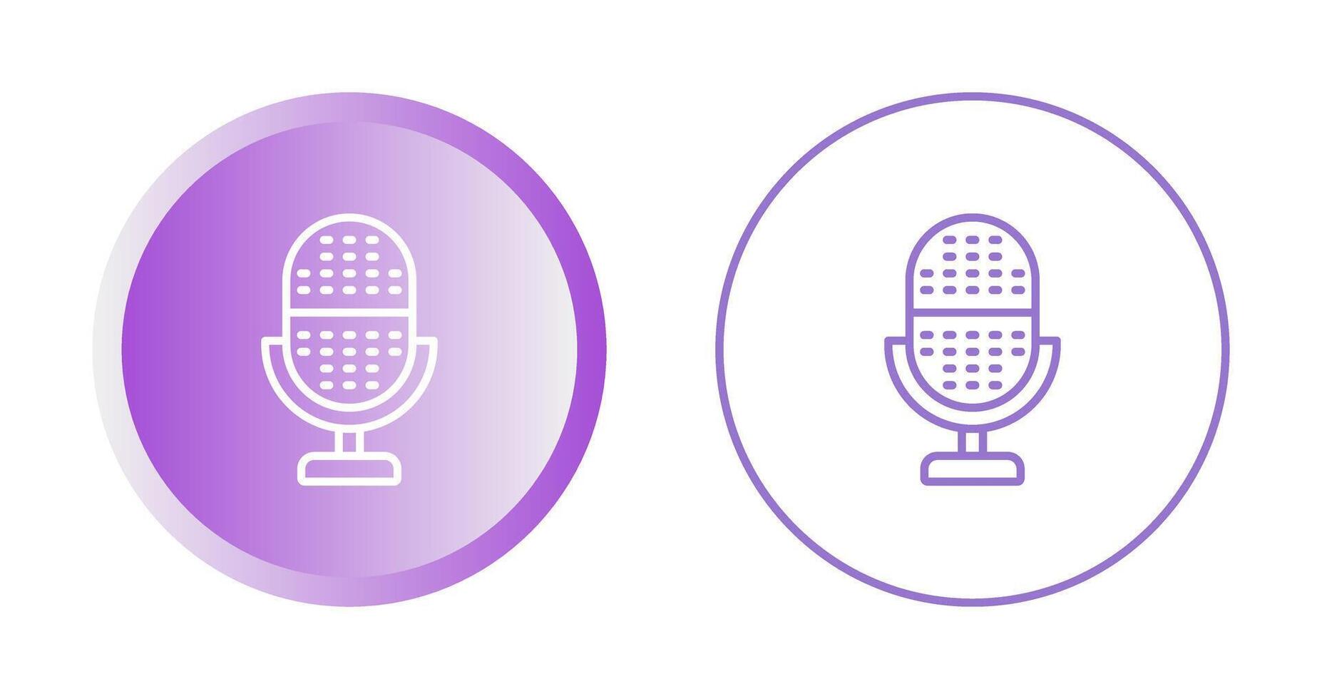 Microphone Vector Icon