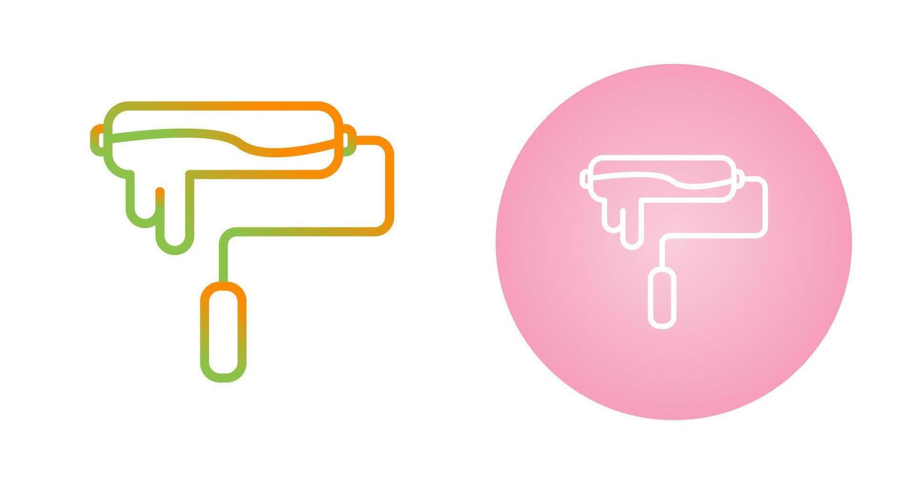 Paint Roller Vector Icon