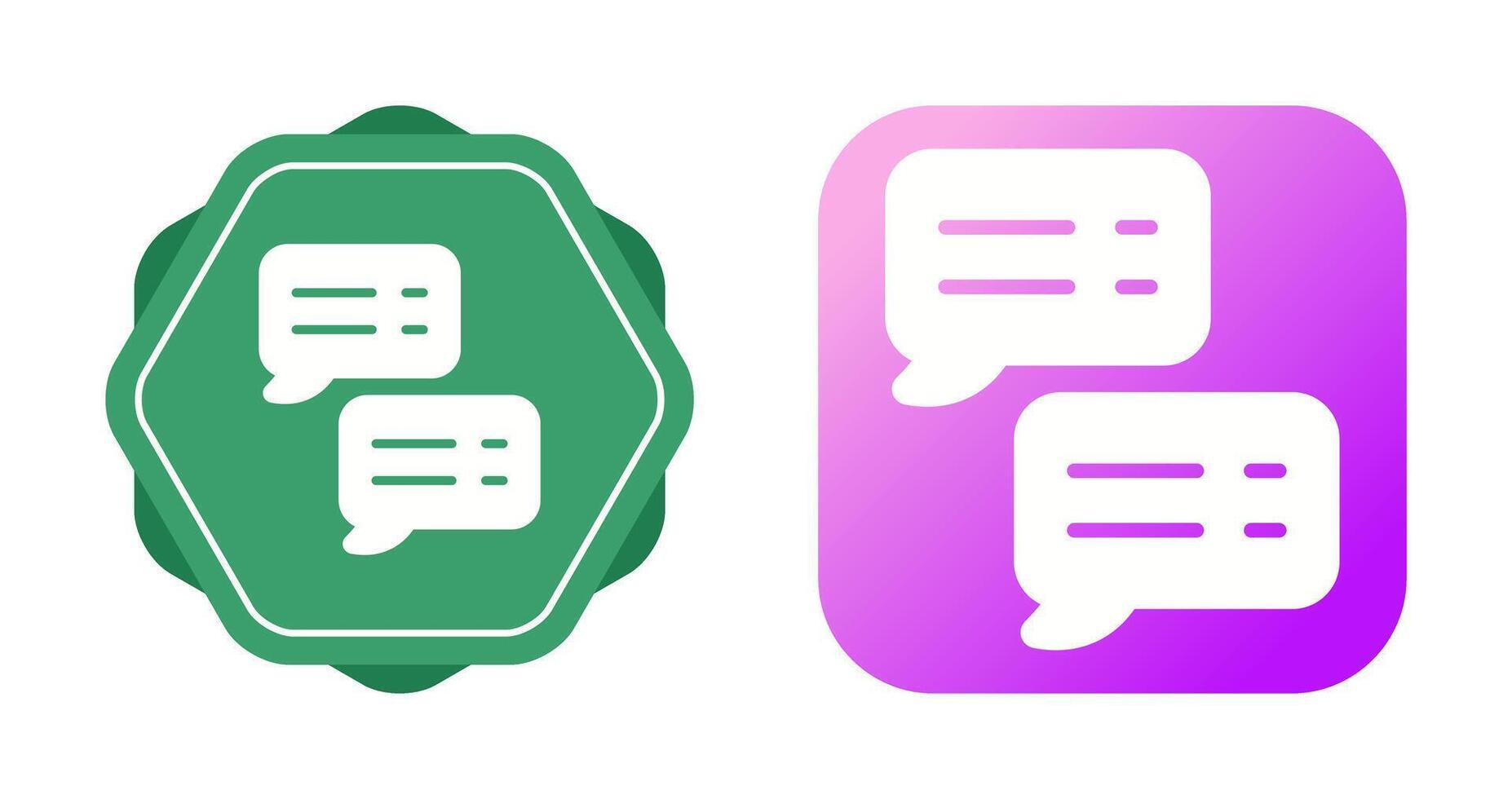 Chat Bubble Vector Icon