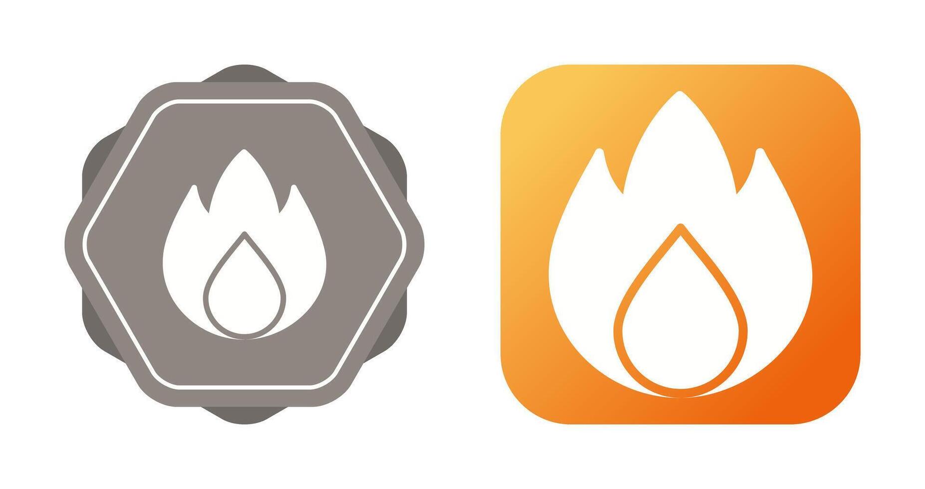 Flame Vector Icon