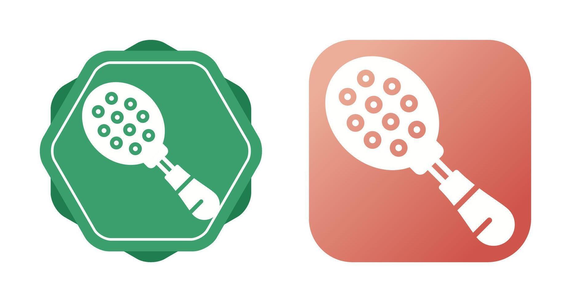 Slotted Spoon Vector Icon