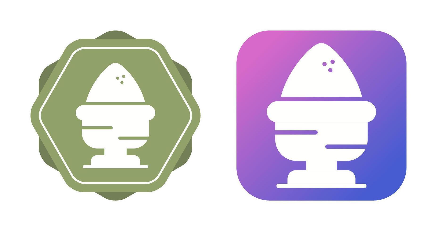 Boiled Egg Vector Icon
