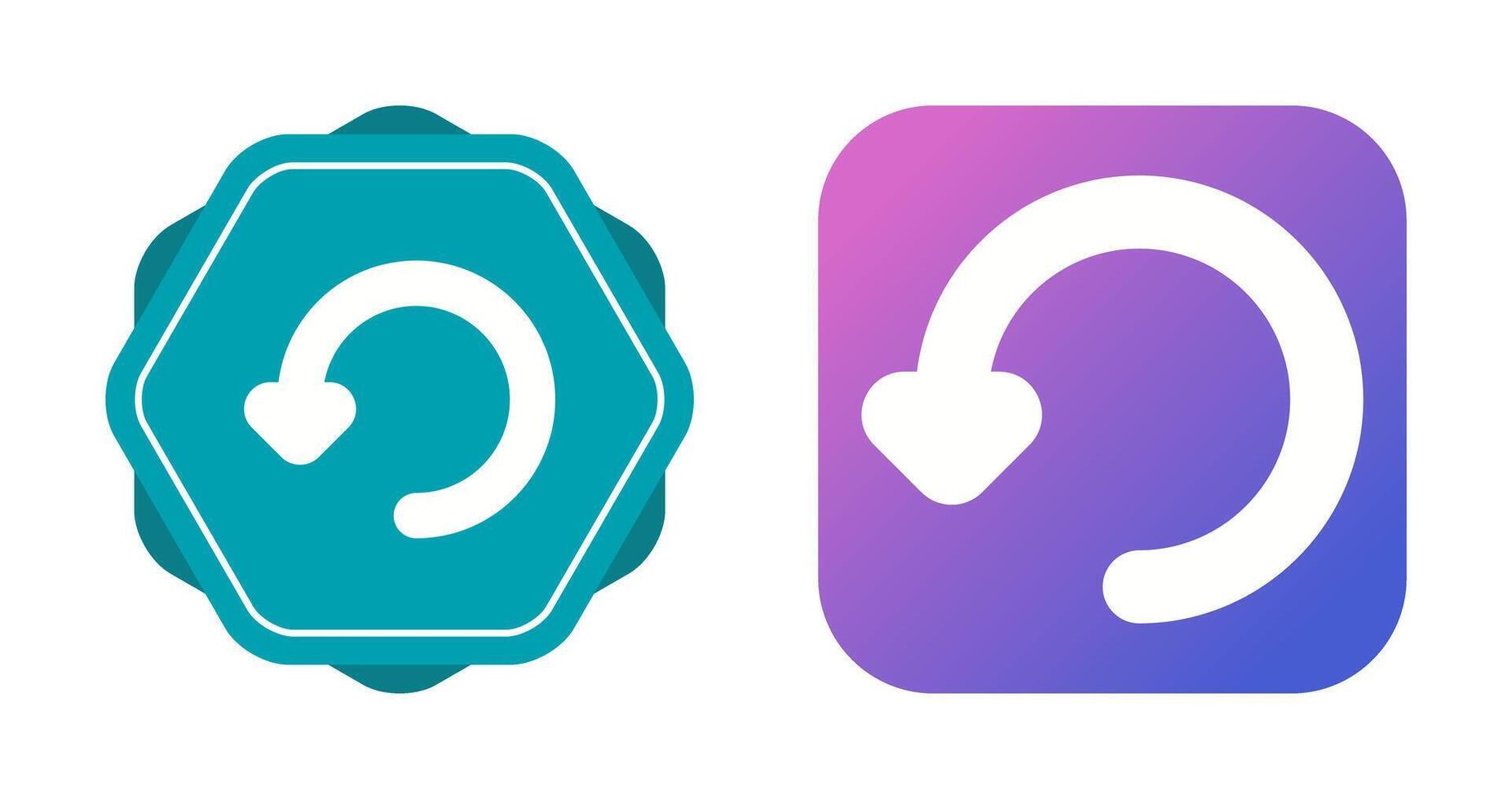 Rotate Left Vector Icon