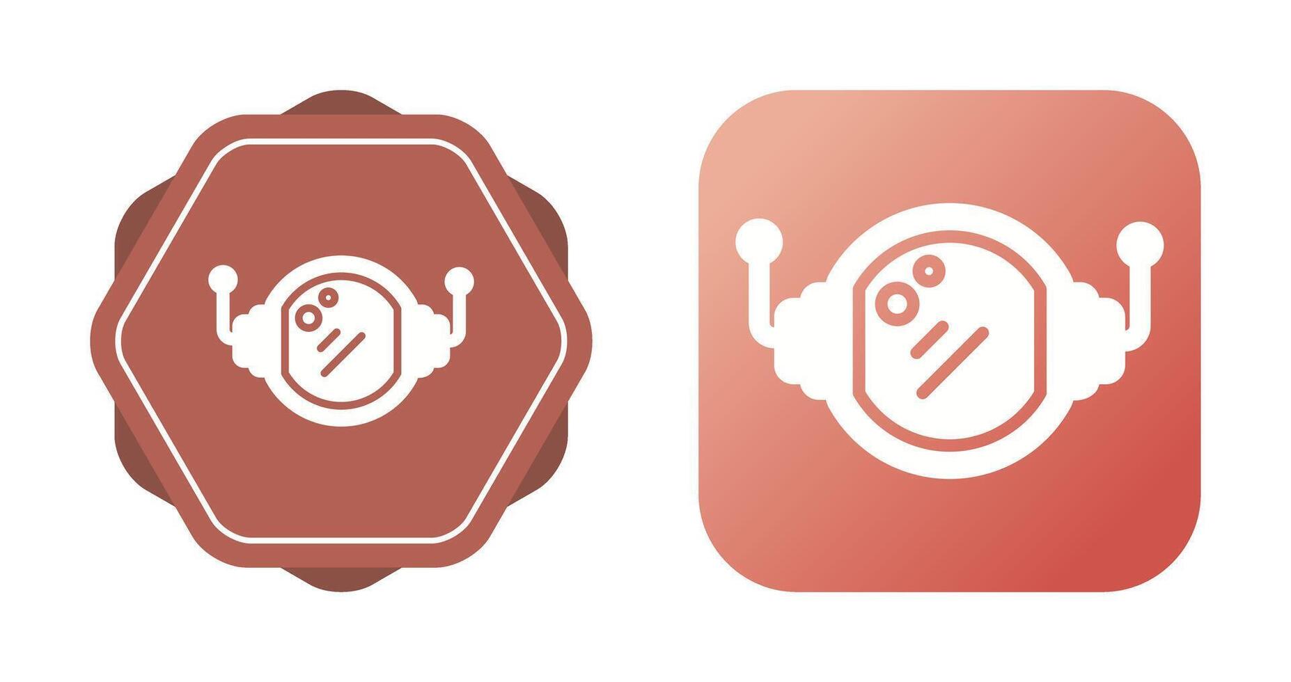 Astronaut Helmet Vector Icon