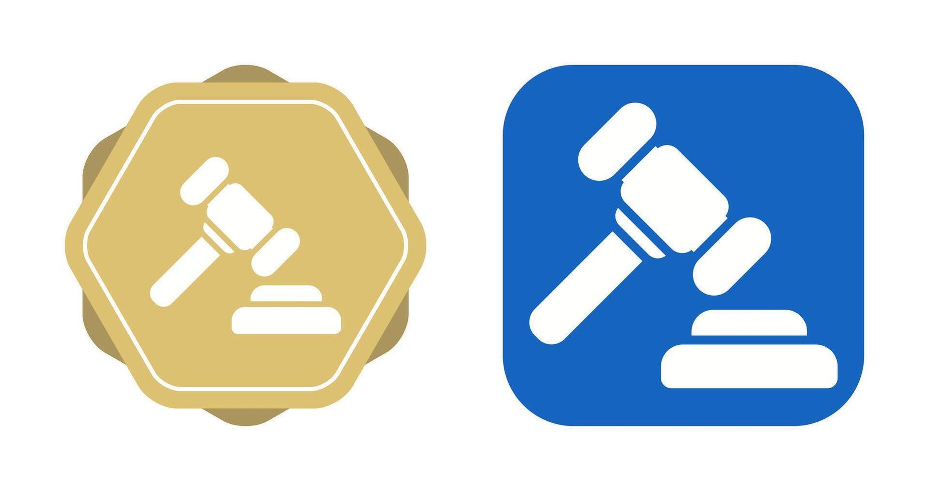 Gavel Vector Icon